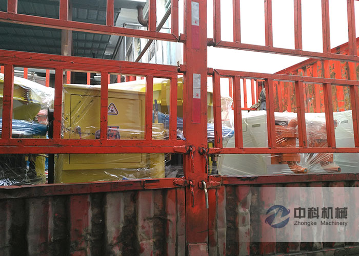 武漢雙液注漿機、PZ-6混（hún）凝土噴（pēn）漿機發貨現場-0