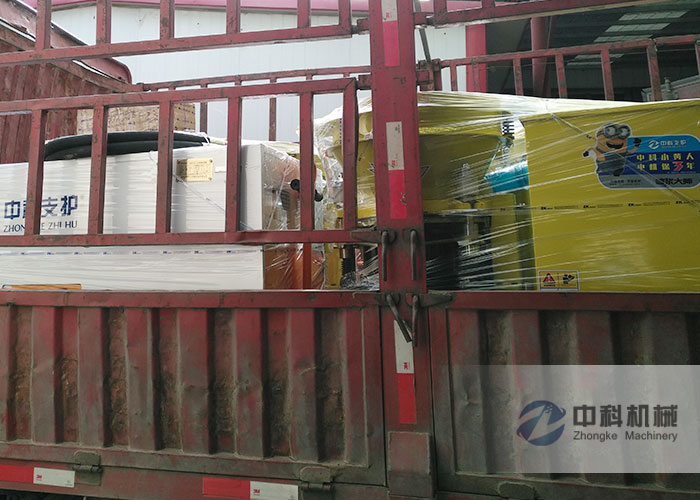 成都雙液注漿機（jī）、PZ-6混凝土噴（pēn）漿機（jī）發貨現場-0