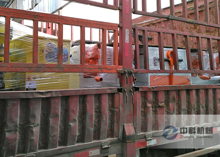 廈門雙液注漿機、PZ-6混凝土噴漿機發貨現場-0