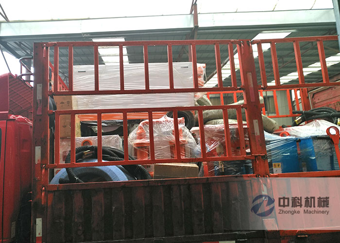 廣州雙液注漿機、水泥砂（shā）漿（jiāng）注漿機、PZ-6噴漿機發貨現場-0