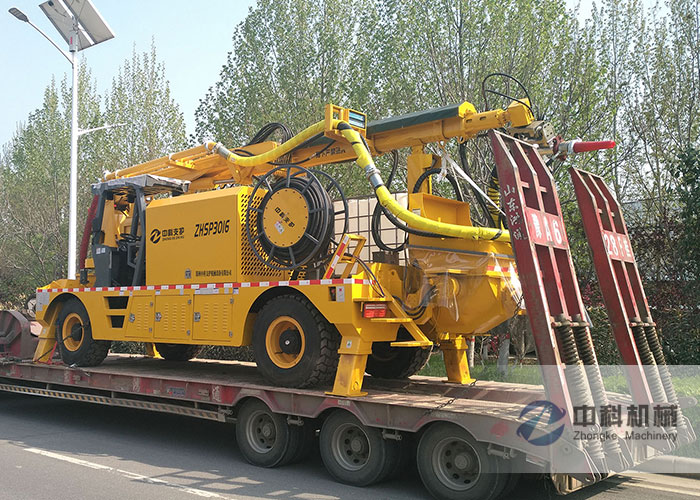 ZHSP3016混凝（níng）土濕噴台車發貨現場-0