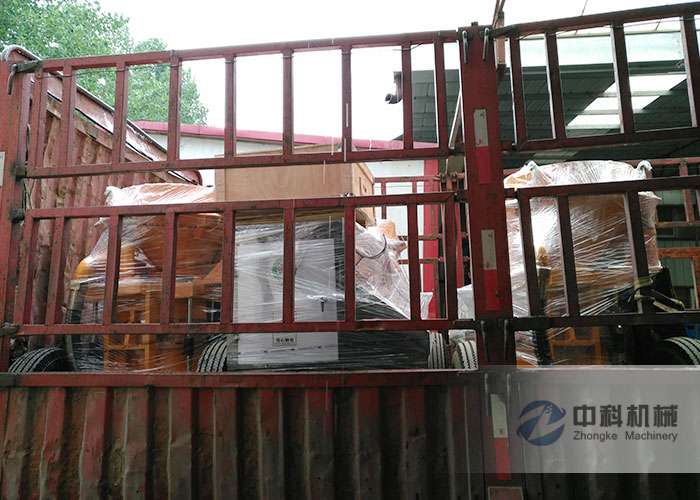 轉子式混凝土濕噴機發貨現場-0