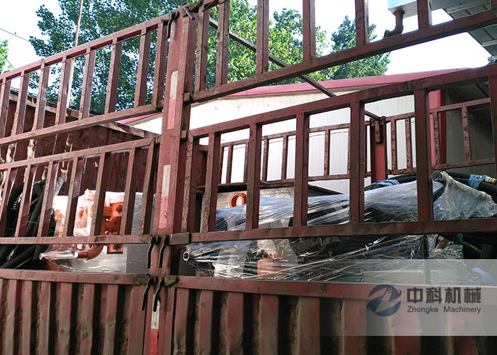 西安雙液注漿（jiāng）機、雙缸活塞式灰（huī）漿泵發貨現場-0