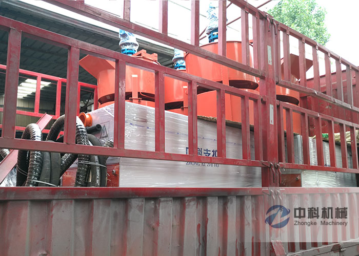 合肥雙液注漿機、灰漿攪拌機發貨現場-0