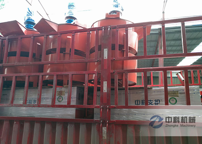 沈陽雙液（yè）注漿機、灰漿（jiāng）攪拌機發貨（huò）現場-0