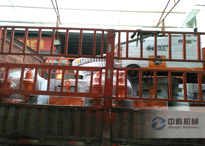 廣州雙液注（zhù）漿機、水泥砂漿注漿機發貨現場