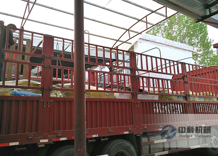 濟南雙液注漿機、PZ-6混凝土噴漿機發貨現場-0