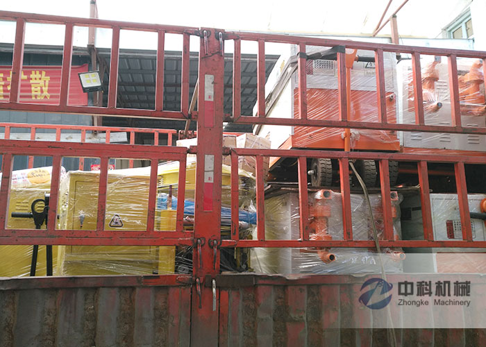 貴陽雙液（yè）注漿機、PZ-6混凝土噴漿機發貨現場-0