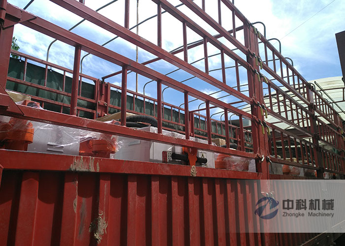 太原（yuán）ZKSY90-125雙（shuāng）液注漿機發貨現場-0