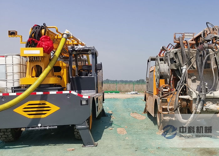 ZHSP3016工程混凝土濕噴（pēn）台車施工現場-0