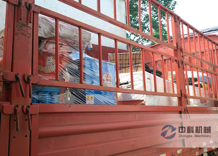 武漢雙（shuāng）液注漿機、PZ-6混凝土噴漿機發貨現場（chǎng）-0