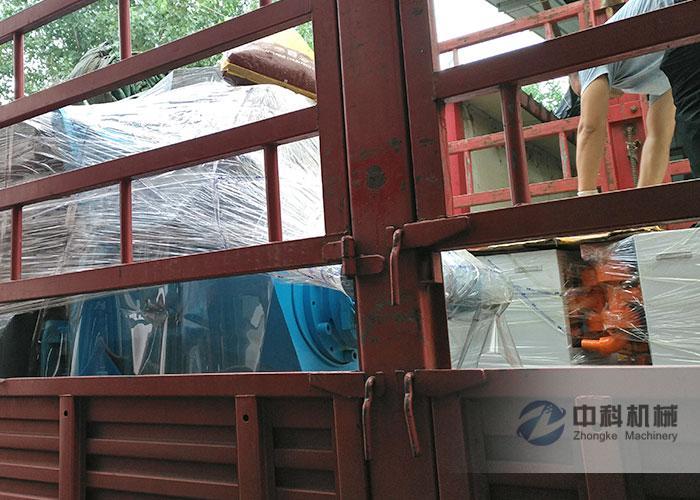 液壓（yā）混凝土濕噴機、雙液注漿機發貨（huò）現場-0