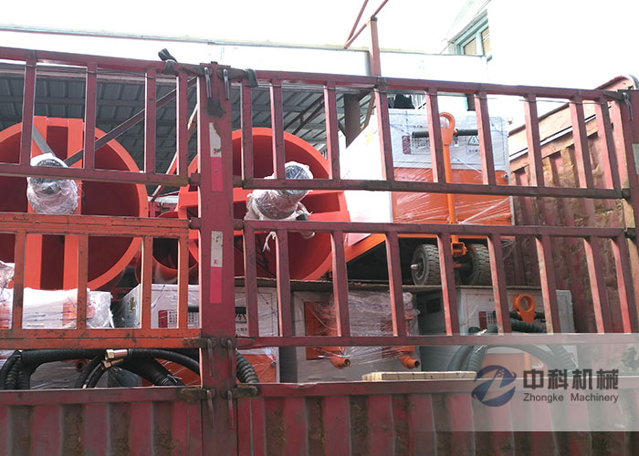 上海雙液注漿機（jī）、灰漿攪拌機發貨（huò）現場-0