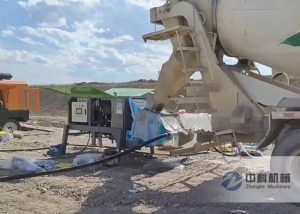 90型液壓混凝土濕噴機（jī）施工視（shì）頻