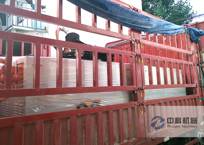 北京ZKSY90-125雙液（yè）注漿機發（fā）貨現場