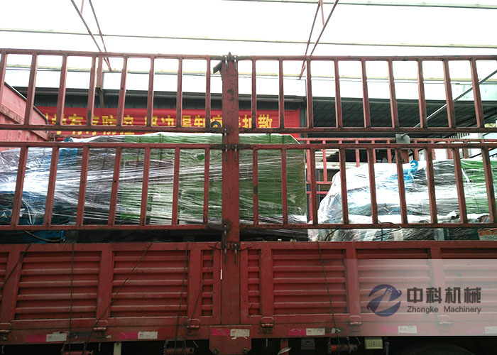 90液壓泵送式濕噴機（jī）發貨現場-0