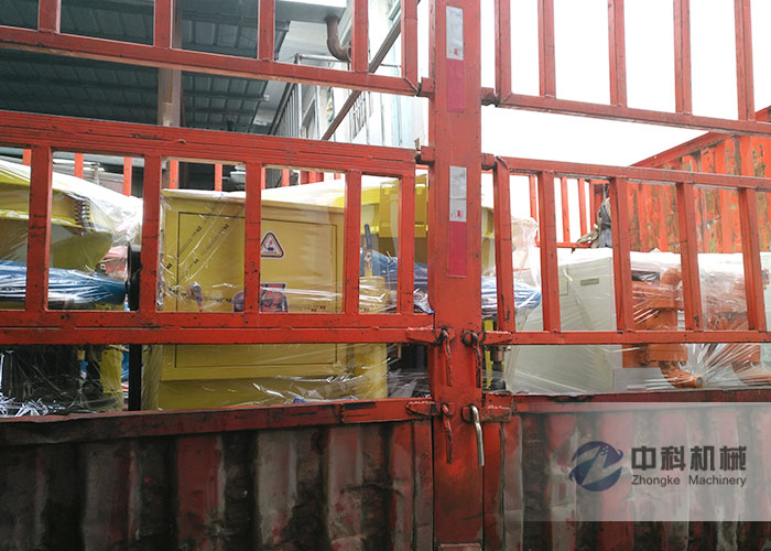 石家莊雙液注漿機、PZ-6混凝（níng）土噴（pēn）漿機（jī）發（fā）貨現場-0