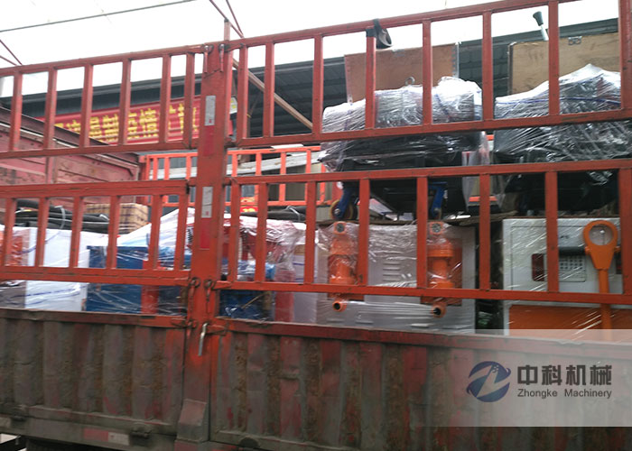 杭州雙液注漿機、雙液變量注漿（jiāng）泵、PZ-6噴漿機發貨現場-0