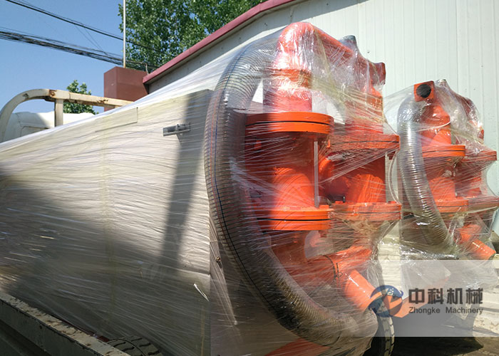 合（hé）肥雙缸液壓砂漿注漿機發貨現場-0