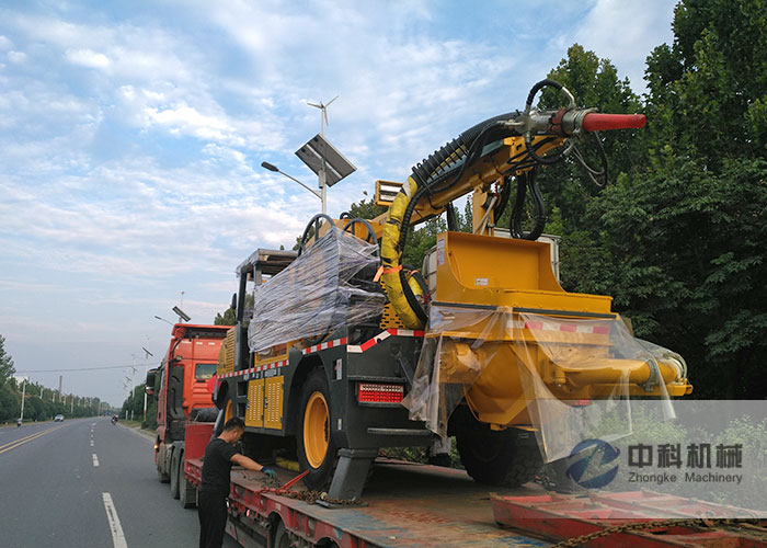 混凝土濕（shī）噴（pēn）台車發貨現場-0
