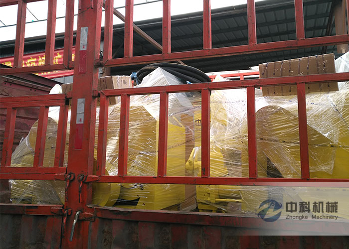 ZKUB-8.0拱頂帶模注漿一體機發貨現場-0