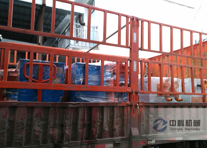 南昌雙液注漿機、PZ-6混凝土噴漿機發（fā）貨現場-0