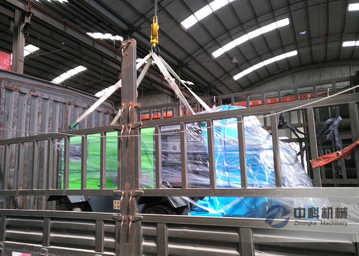 90A小型液壓混凝土濕噴機發（fā）貨（huò）現場