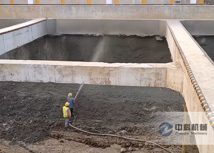 GYP-90A液壓混凝土（tǔ）濕噴機施工現場（chǎng）-2