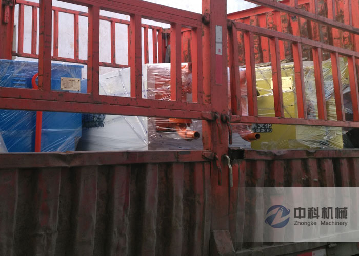 南寧雙液注漿機、PZ-6混凝土噴漿機發（fā）貨現場-0