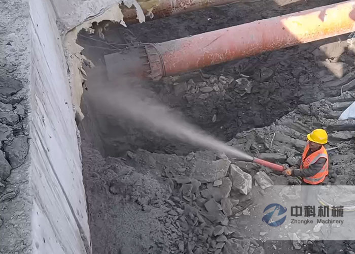 GYP-90A小（xiǎo）型混凝土濕噴機施工視（shì）頻