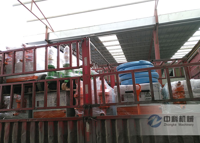 重慶雙液注（zhù）漿機（jī）、單缸砂漿泵發貨現場（chǎng）