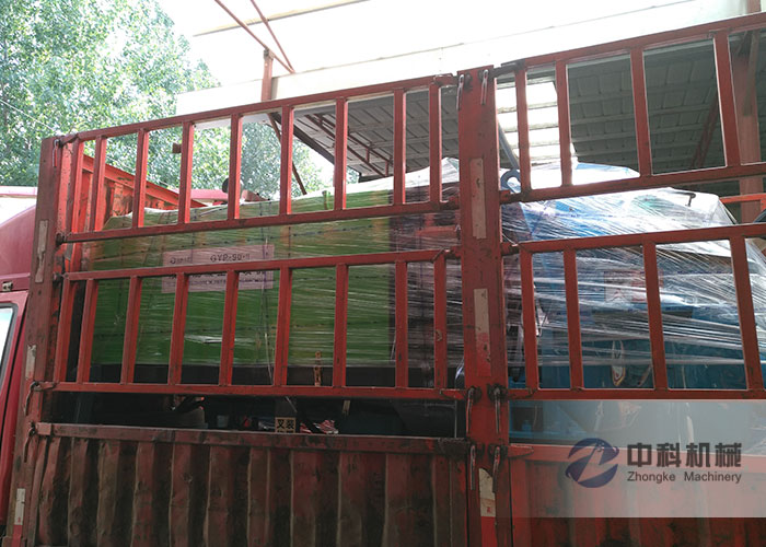 90液壓混凝土濕噴機發貨現場