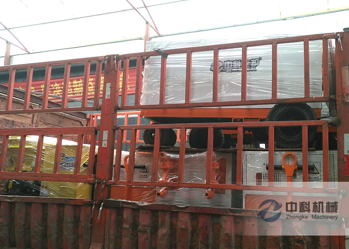 廣州雙液注漿機、PZ-6混（hún）凝土（tǔ）噴漿機發貨現場（chǎng）